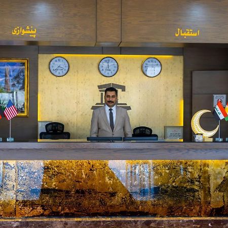 Hotel Hilen De Ville Erbil Exteriör bild