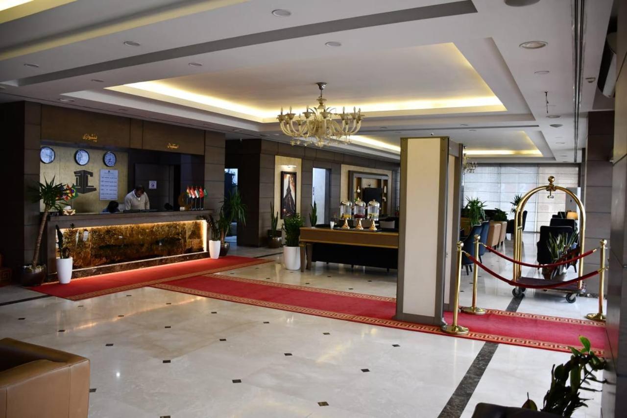 Hotel Hilen De Ville Erbil Exteriör bild