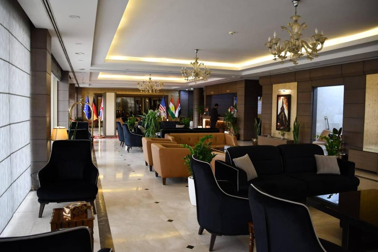 Hotel Hilen De Ville Erbil Exteriör bild